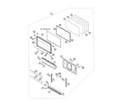 Sharp LC-60LE633U lcd panel diagram