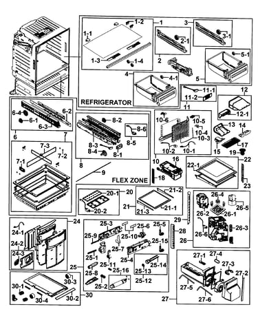 Refrigerator / icemaker