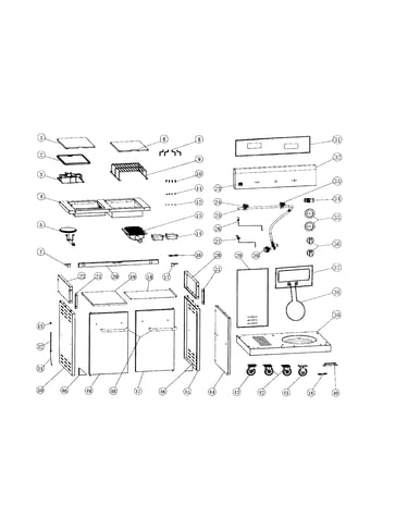 Grill assy