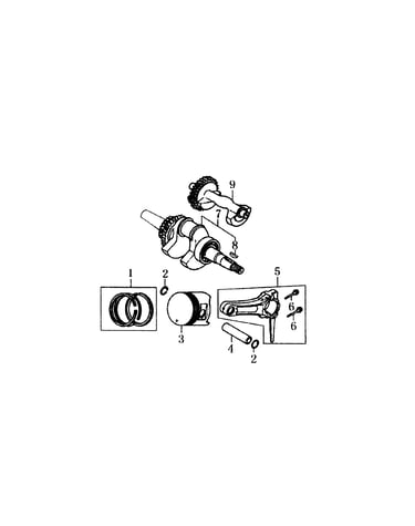 Crankshaft & piston