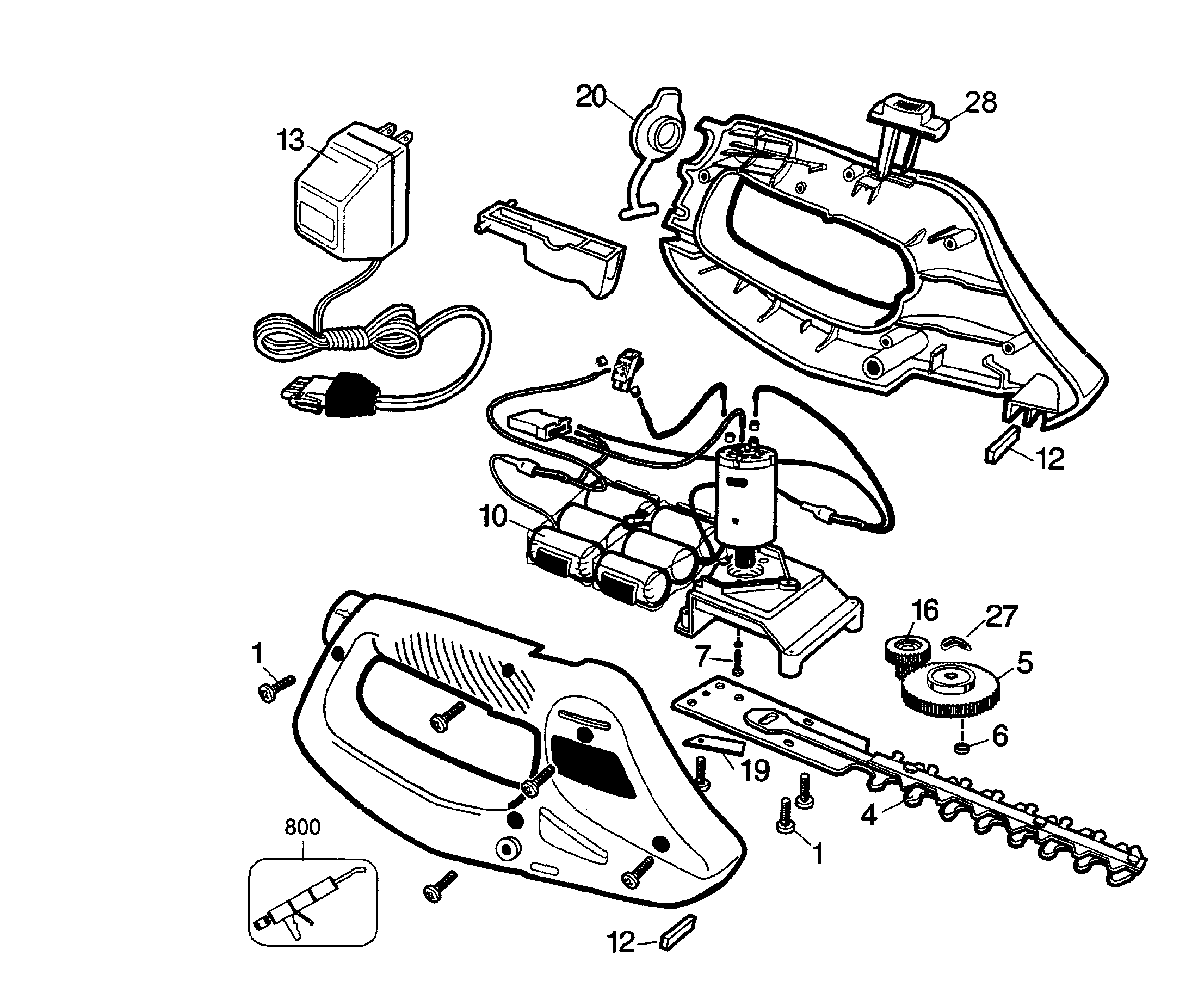 Trimmer assy