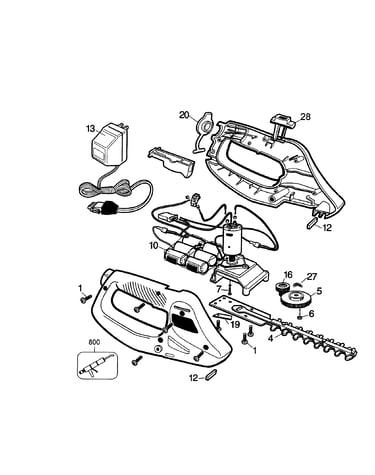 Trimmer assy
