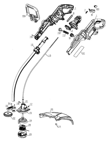 Trimmer assy