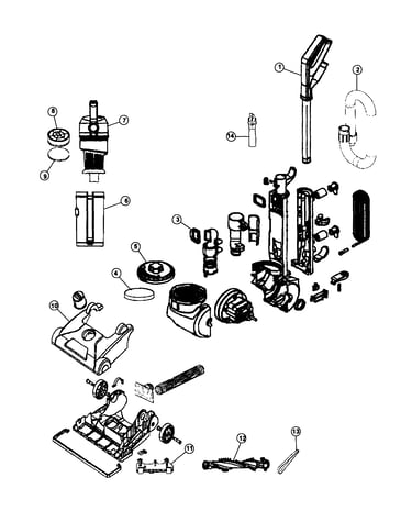 Vacuum assy