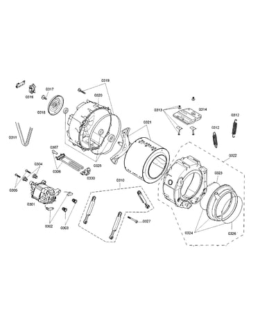 Tub assy