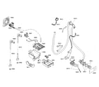 Bosch WAS20160UC/33 hose & valve assy diagram