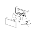 Samsung UN32F6300AFXZA-US02 cabinet parts diagram