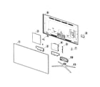 Samsung UN50F6300AFXZA-CH01 cabinet parts diagram