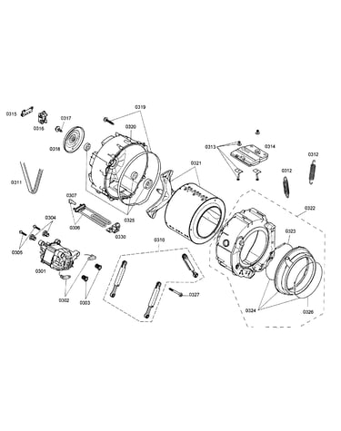 Tub assy