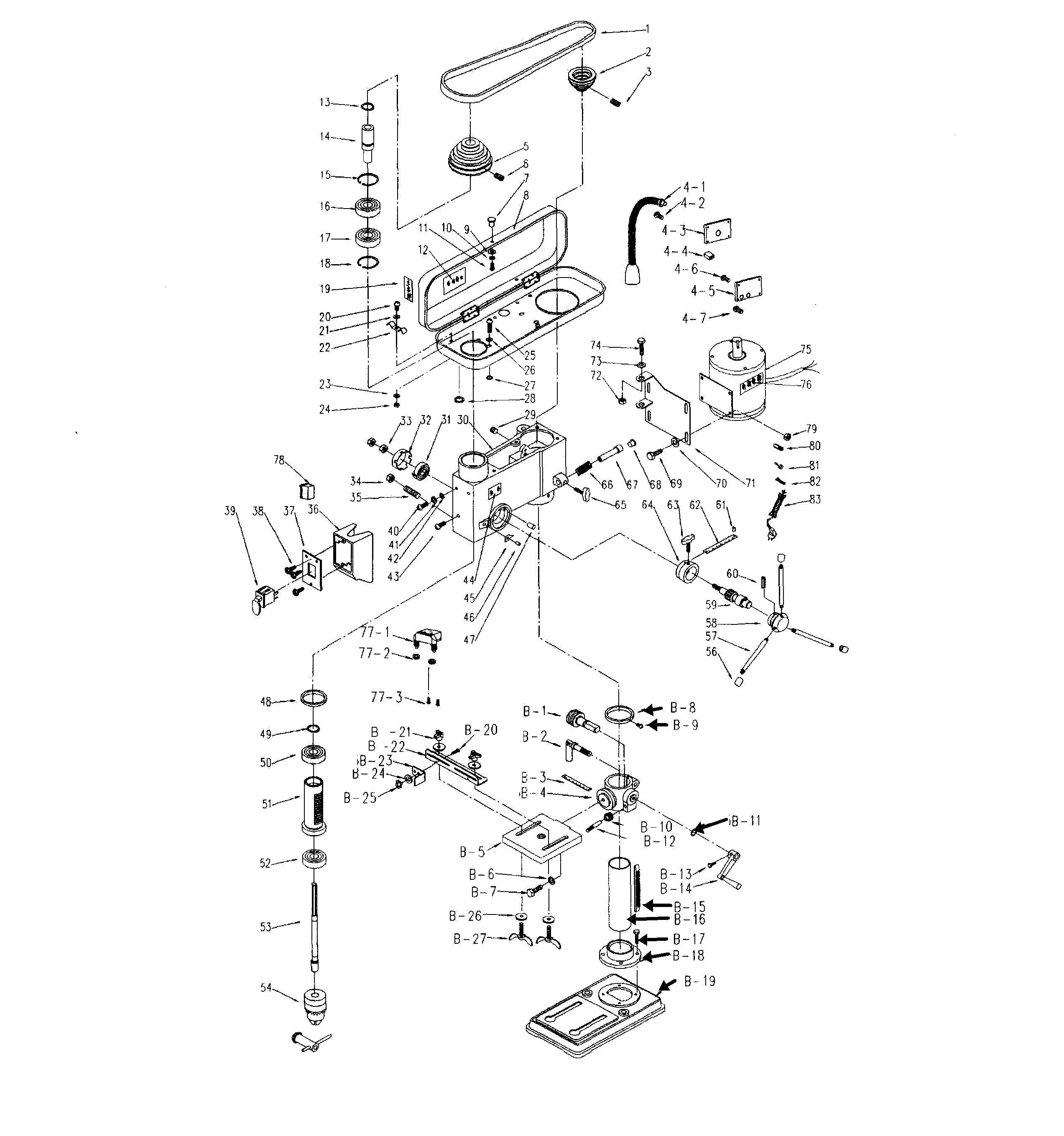 DRILL PRESS ASSY