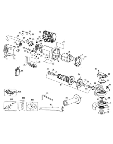 Grinder assy