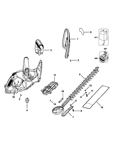Trimmer assy