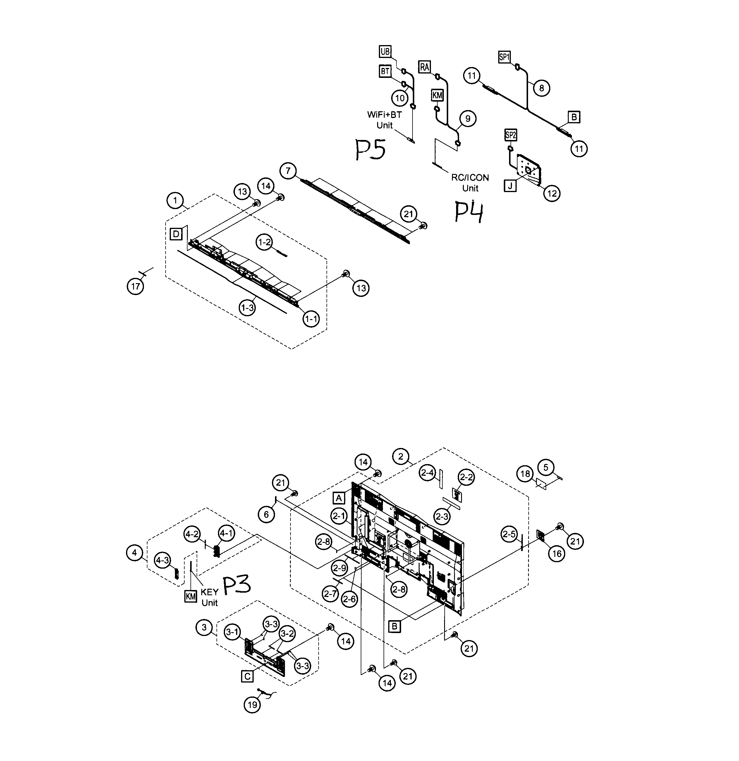 Cabinet parts 1