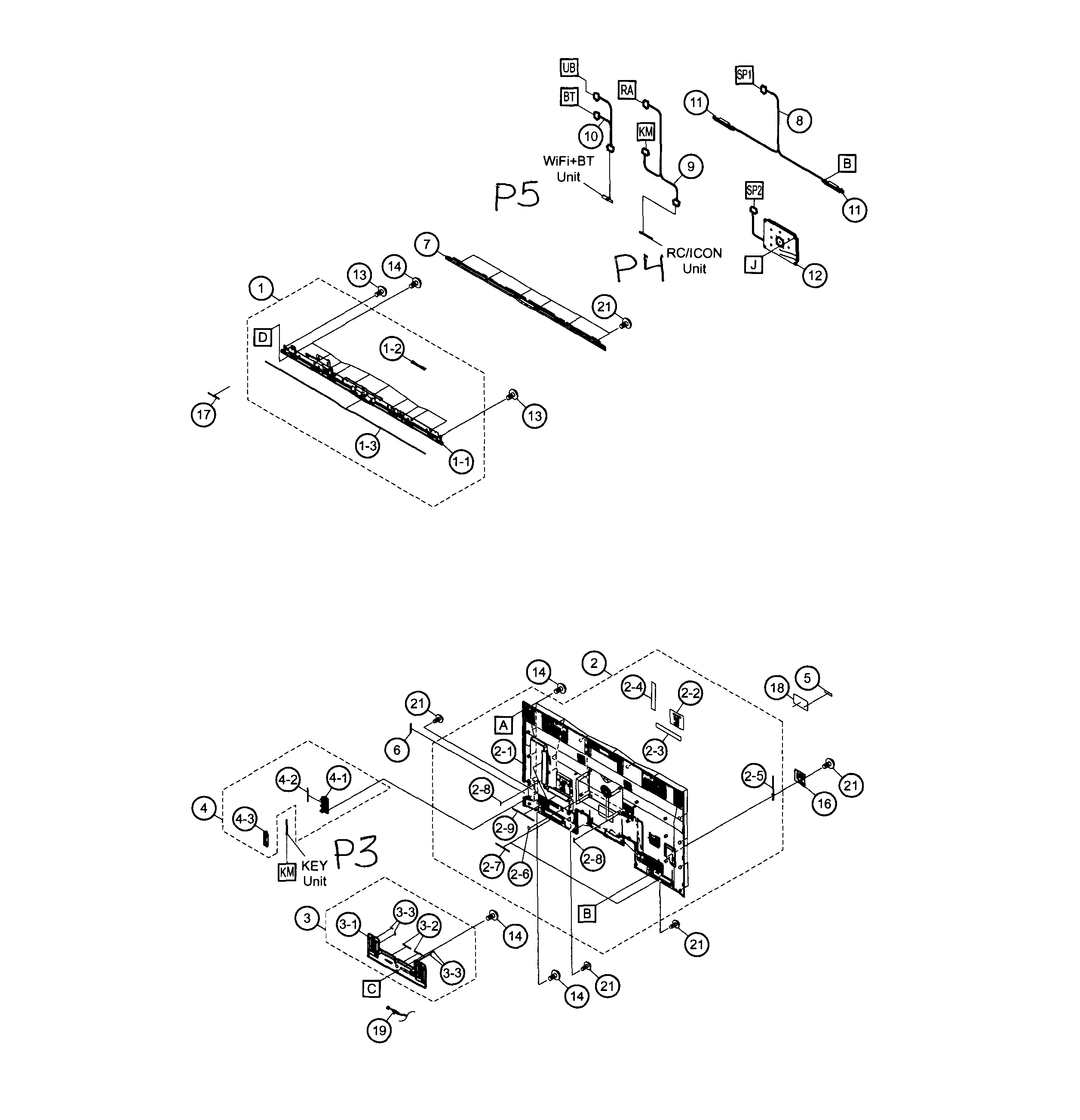 Cabinet parts 1