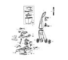 Bissell 8852 cleaner assy diagram
