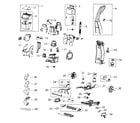 Bissell 66E1 cleaner assy diagram