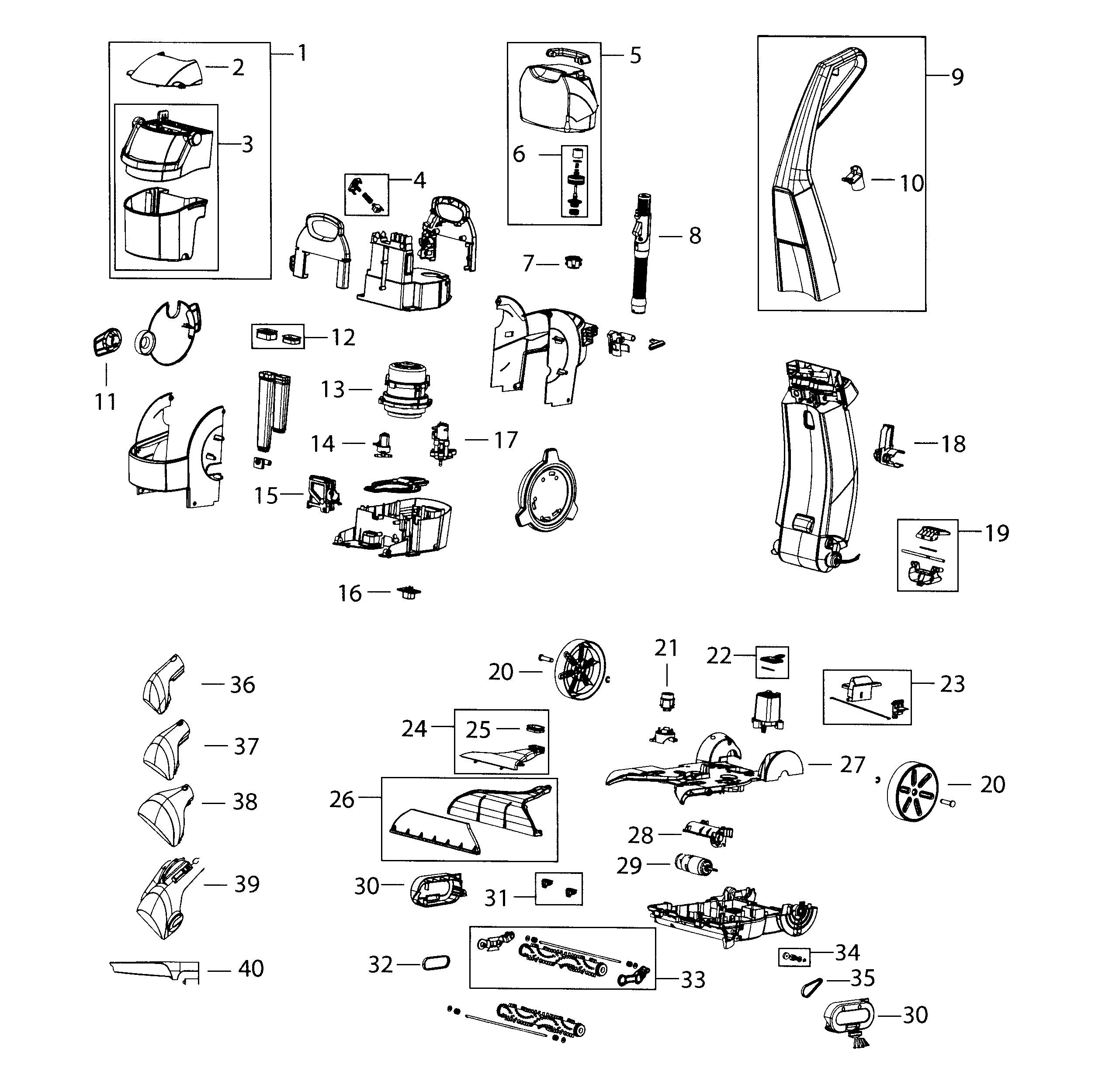 Cleaner assy