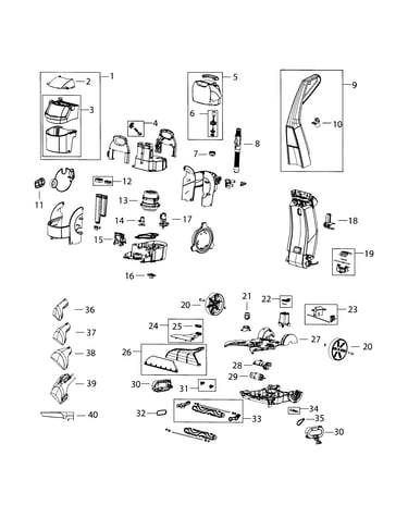 Cleaner assy
