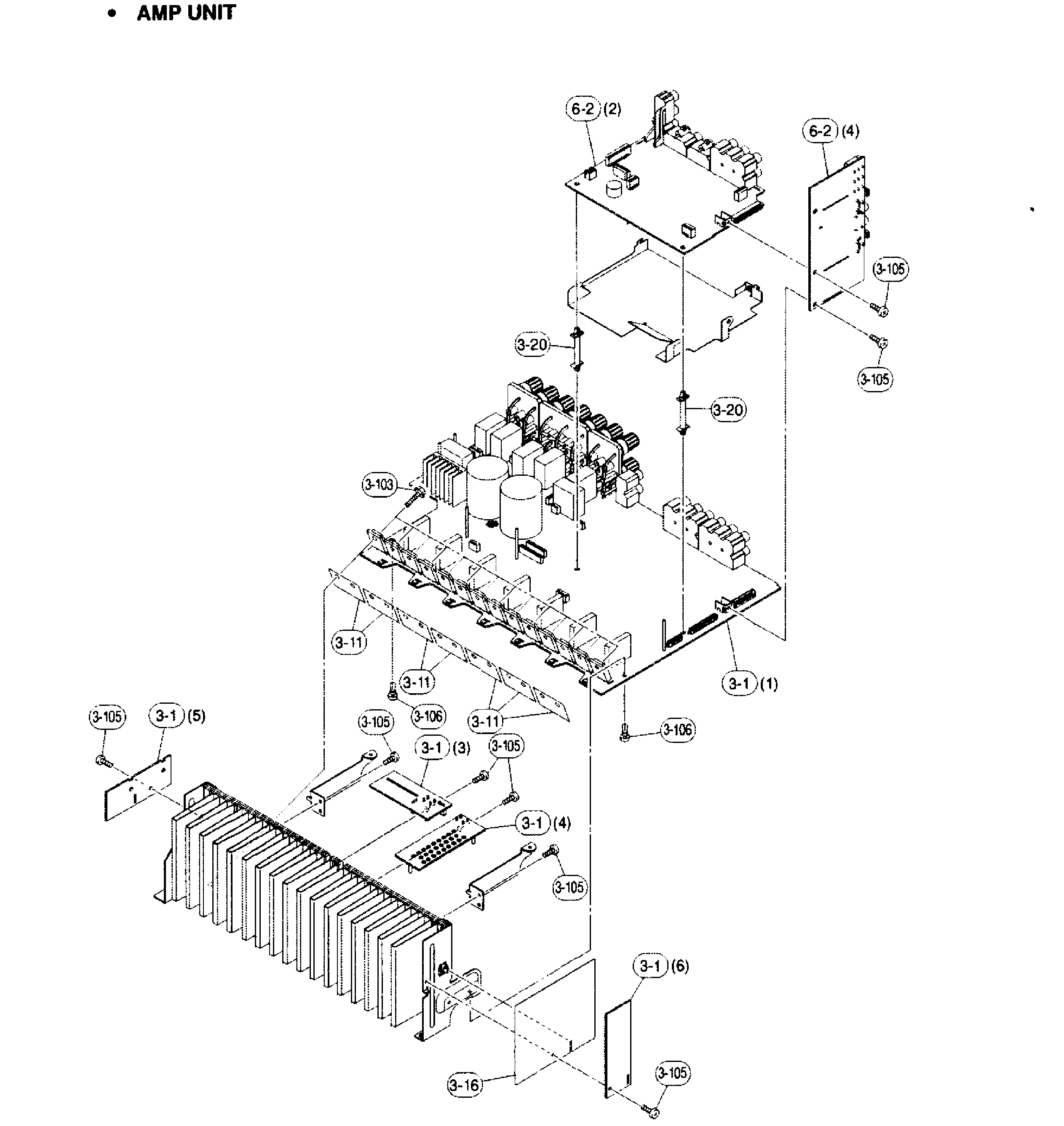 PCB AMP ASSY