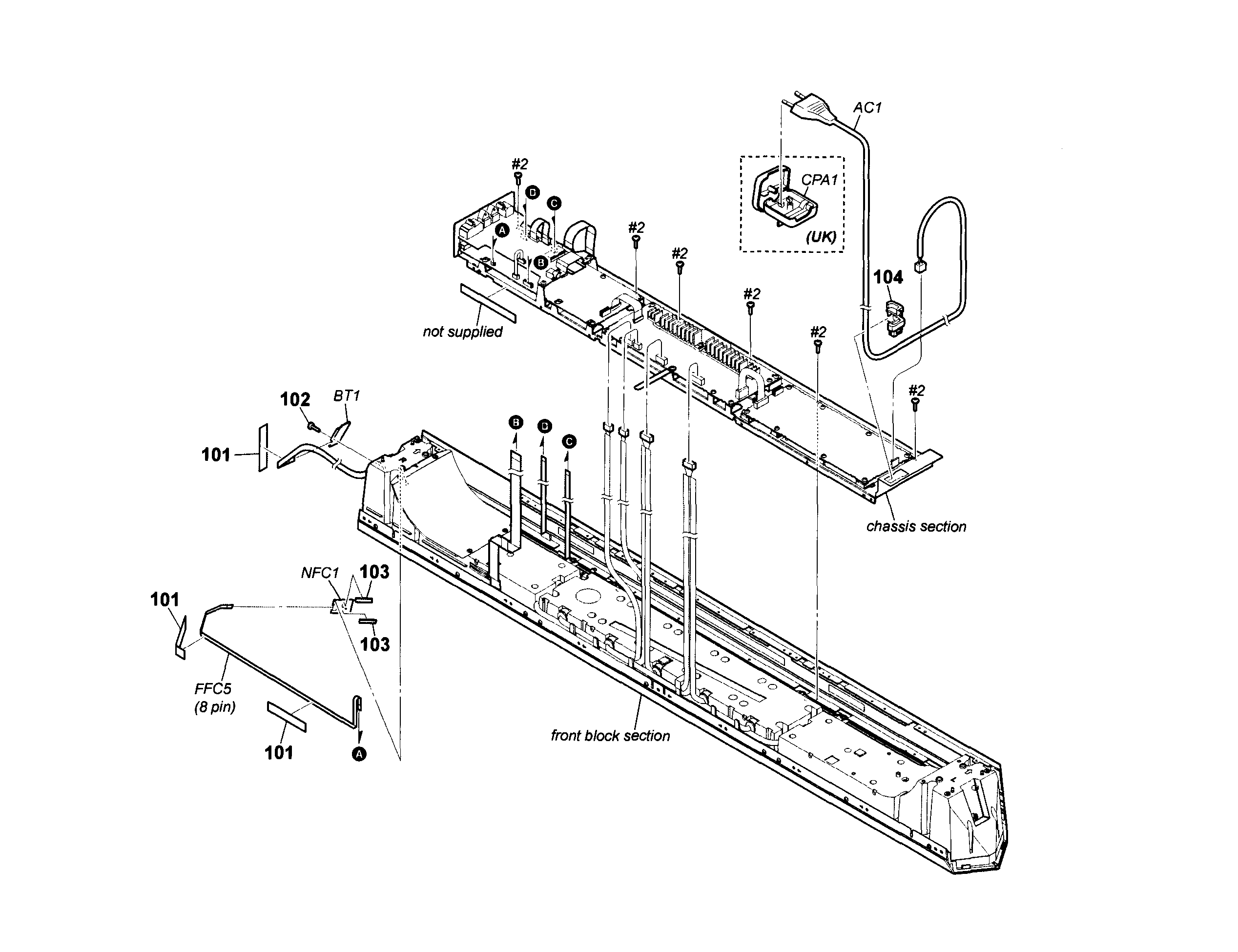 Power cord assy