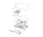 Samsung HT-E5500W/ZA-NF02 cabinet parts diagram