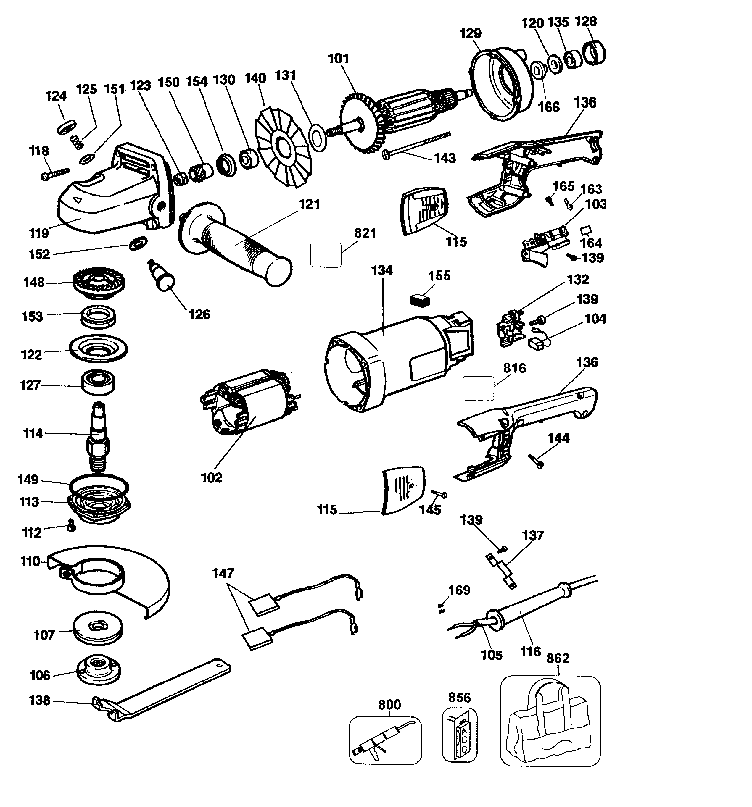Grinder assy