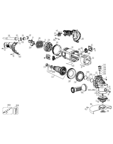 Grinder assy