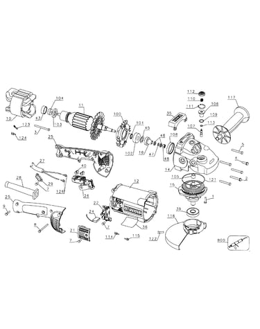 Grinder assy