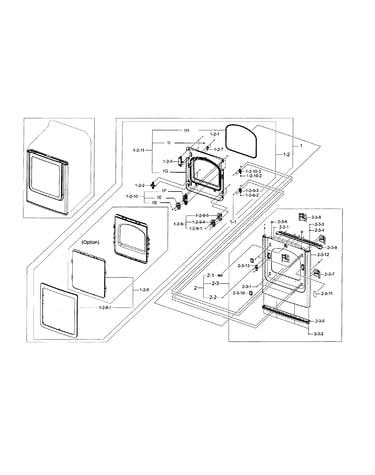 Frame front & door