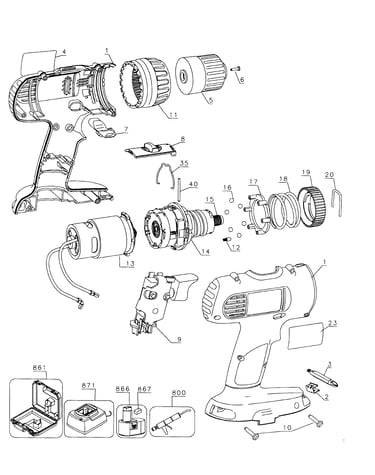 Drill assy