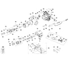 DeWalt DWC860W TYPE 1 saw assy diagram