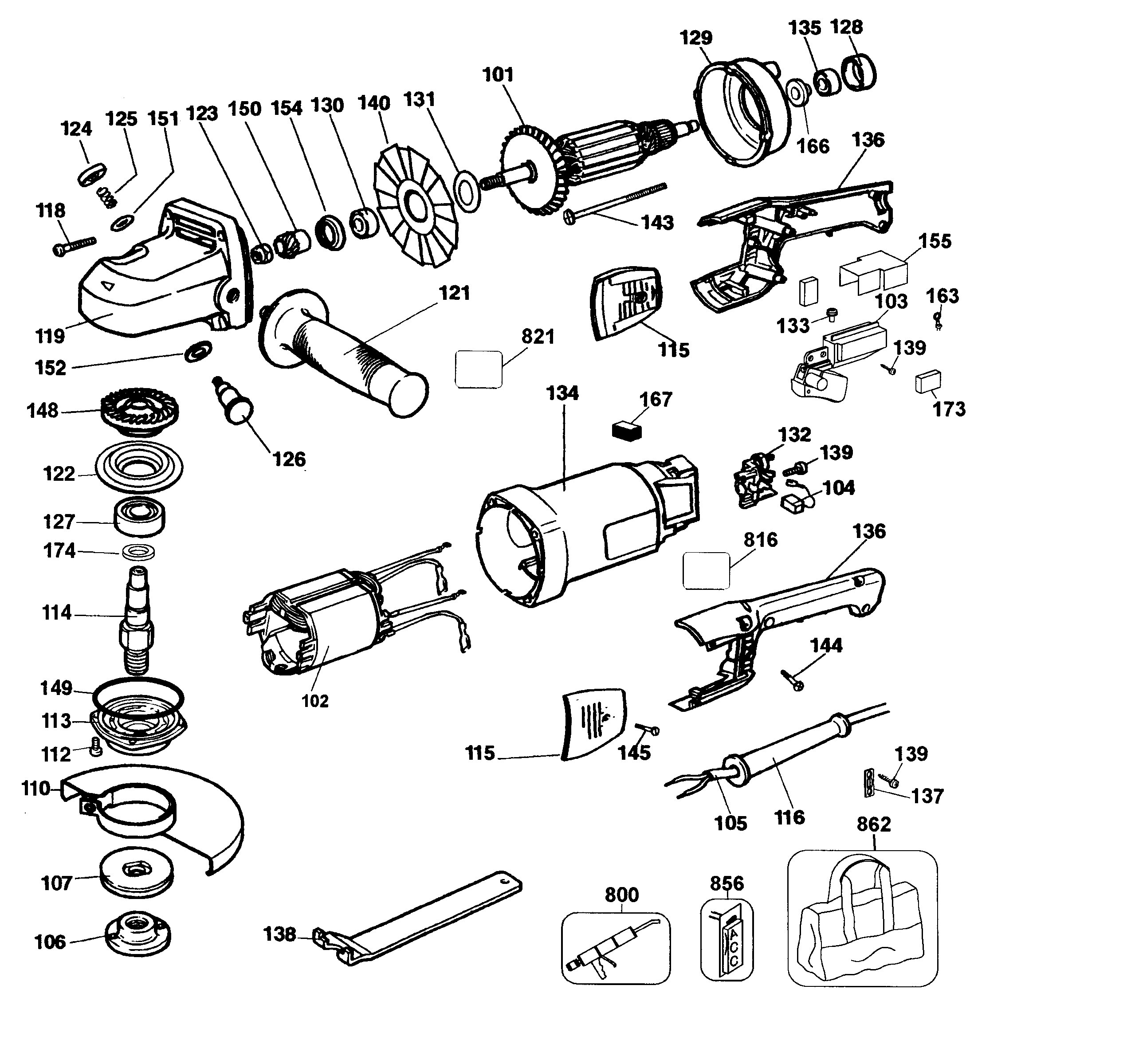 GRINDER ASSY