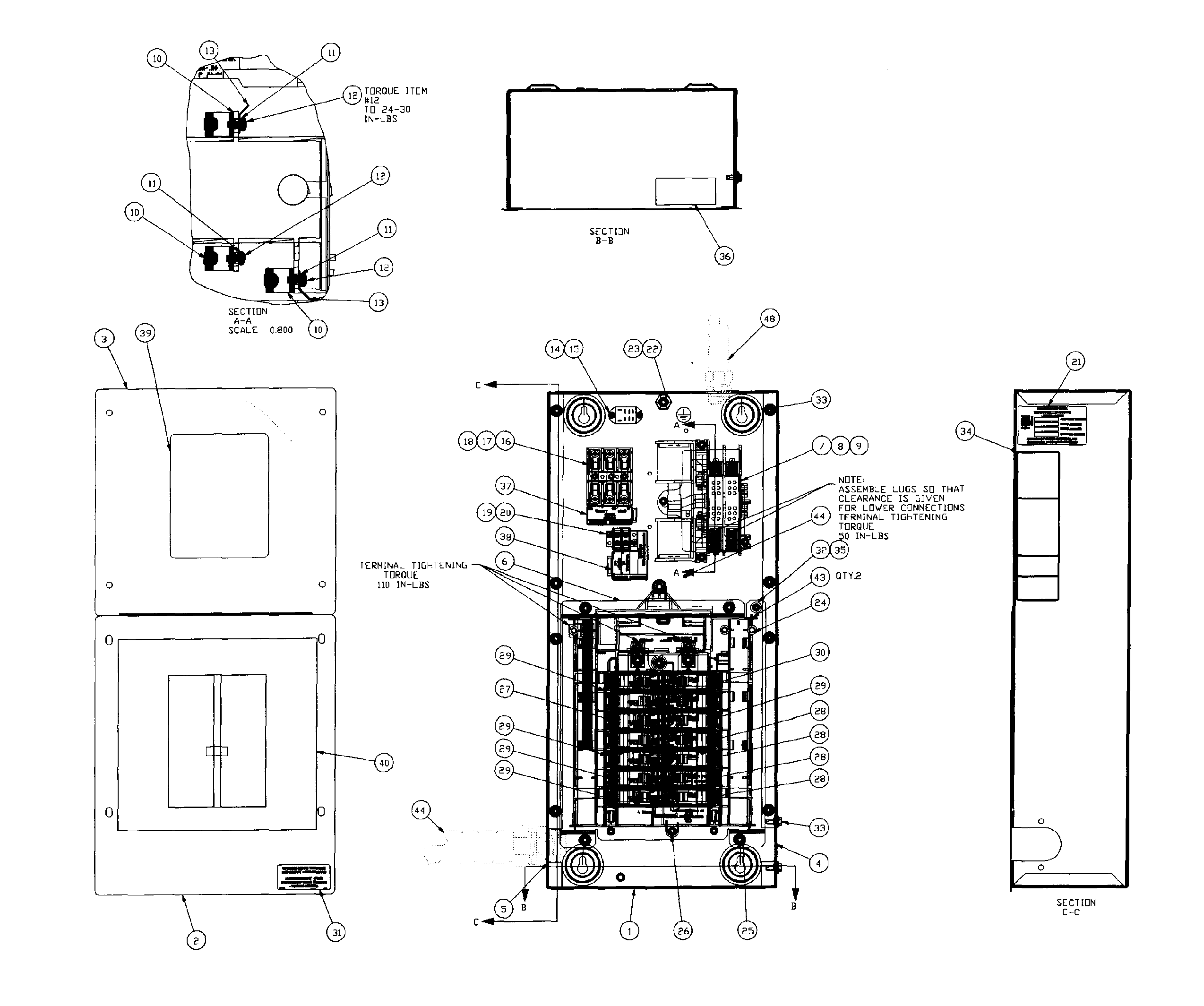 100a electric panel