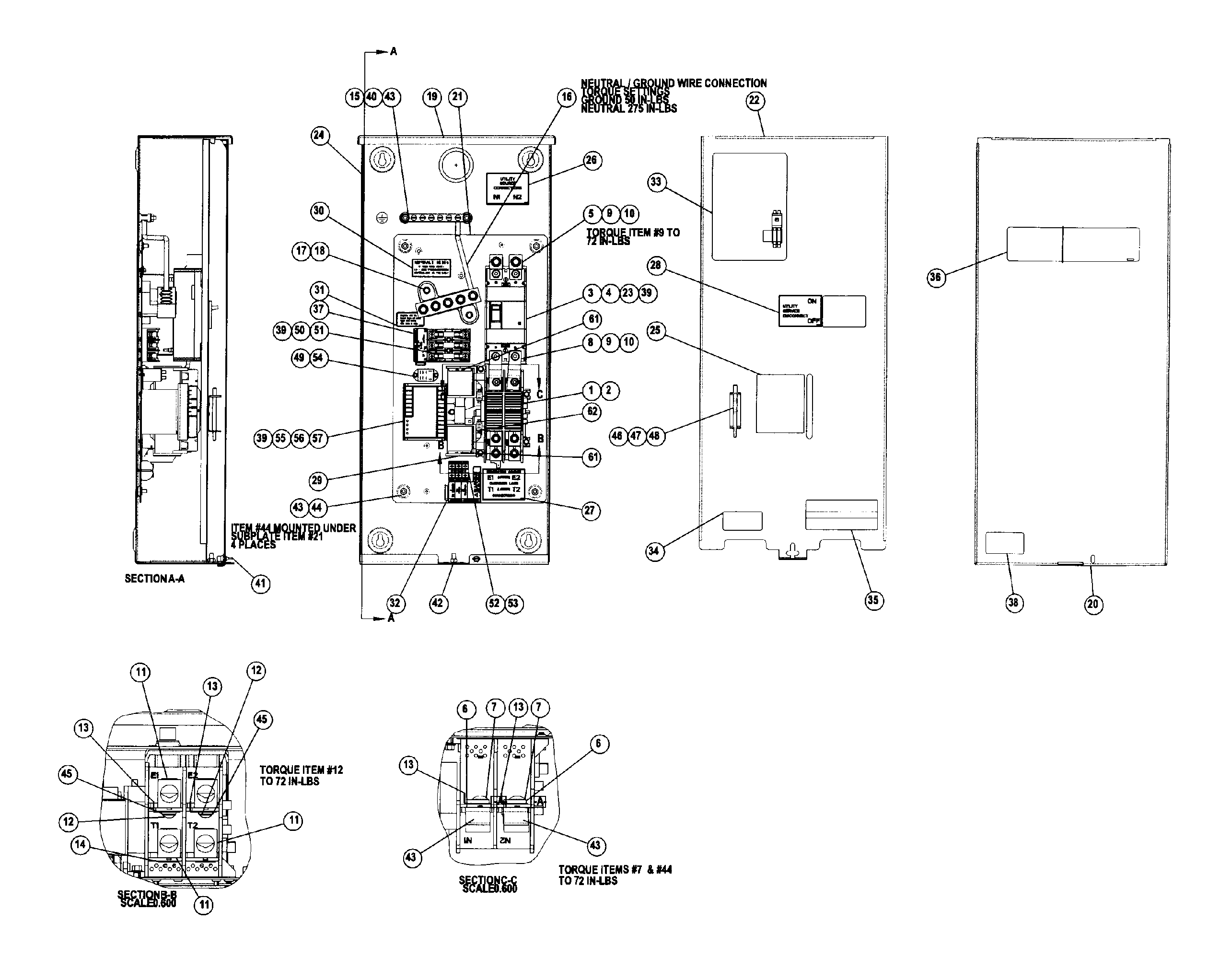 200a electric panel