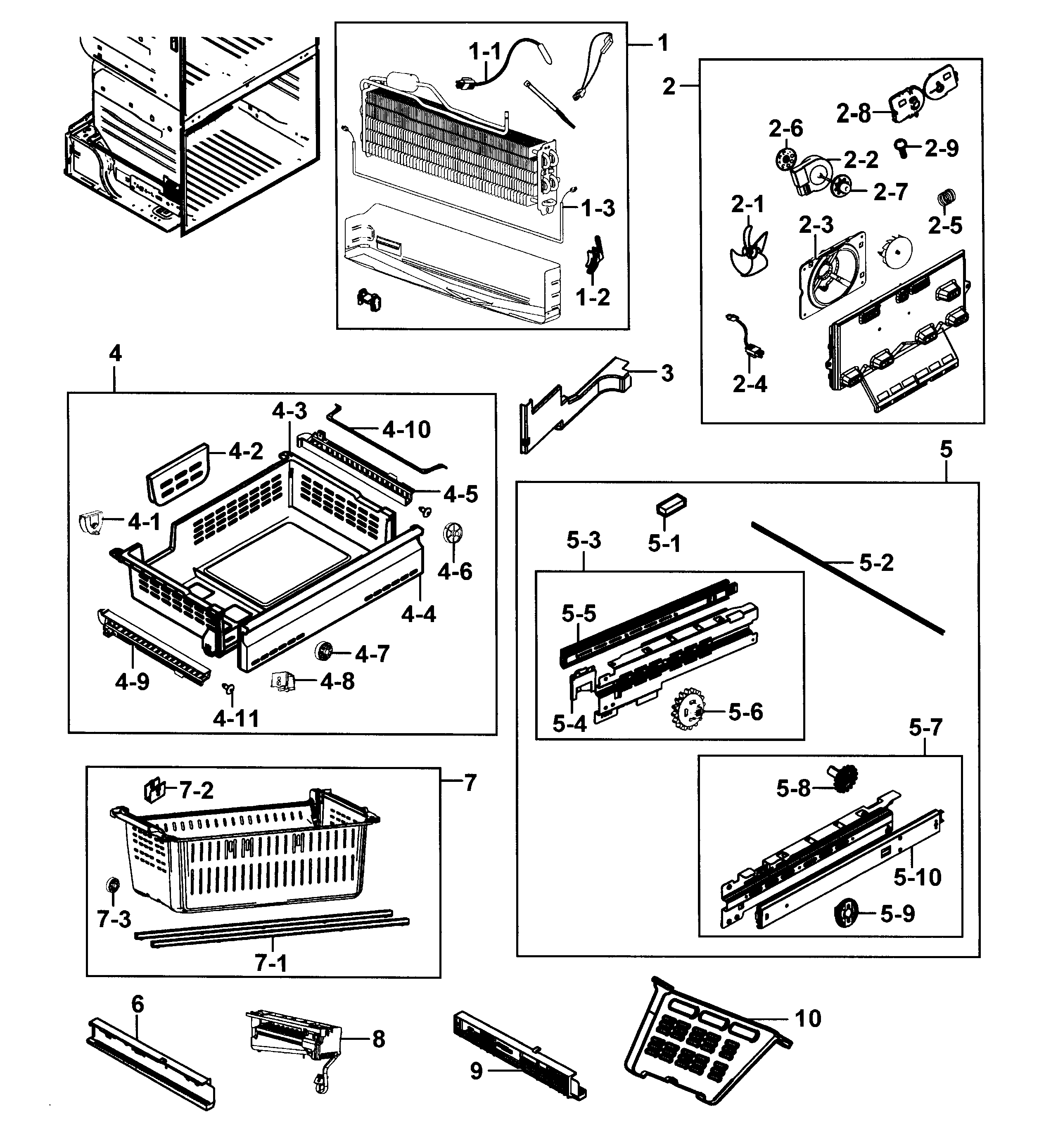 Freezer / icemaker