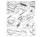 Samsung RFG293HARS/XAA-01 freezer diagram