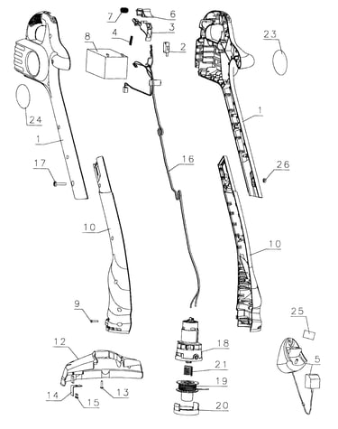 Trimmer assy