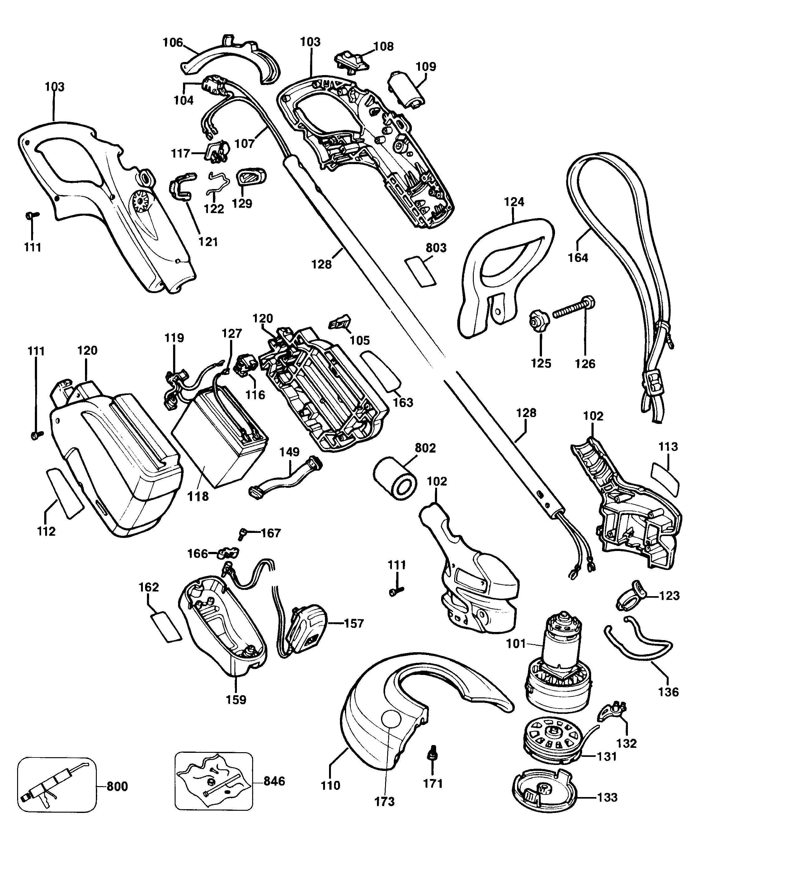 Trimmer assy