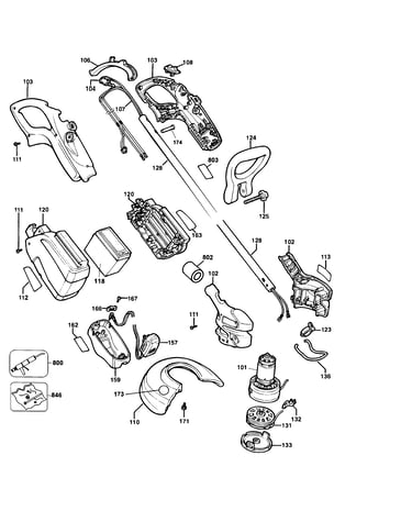 Trimmer assy