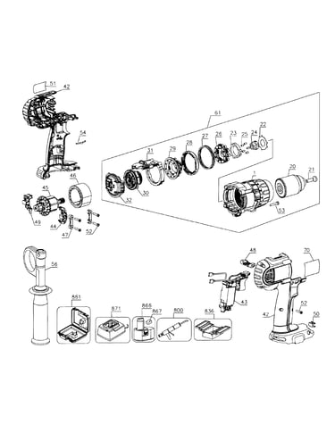 Drill assy