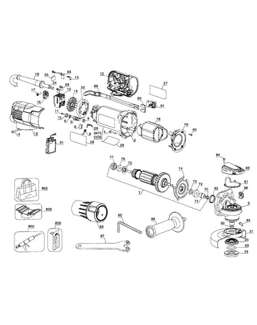 Grinder assy