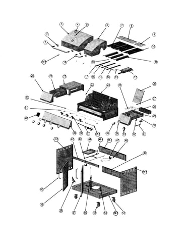 Grill assy