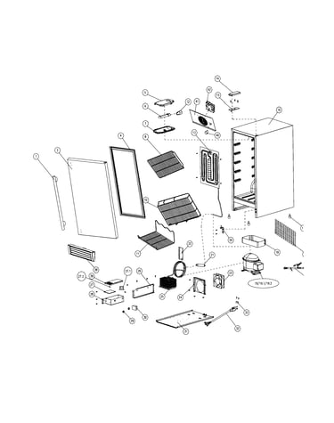 Refrigerator assy