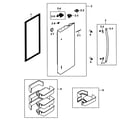 Samsung RF23HCEDBWW/AA-00 refrigerator door r diagram
