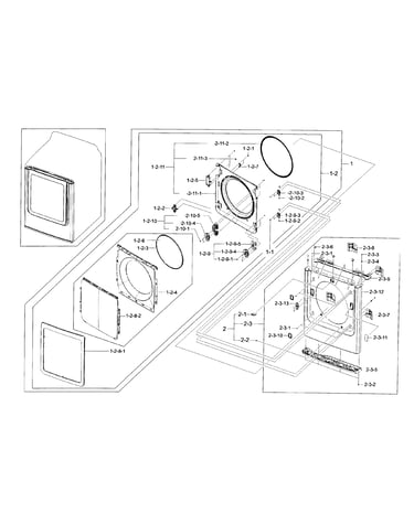 Frame front & door