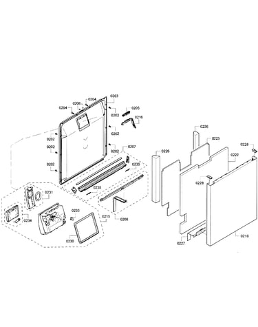 Door assy