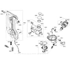 Bosch SHE8PT55UC/01 pump assy diagram