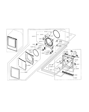 Frame front & door