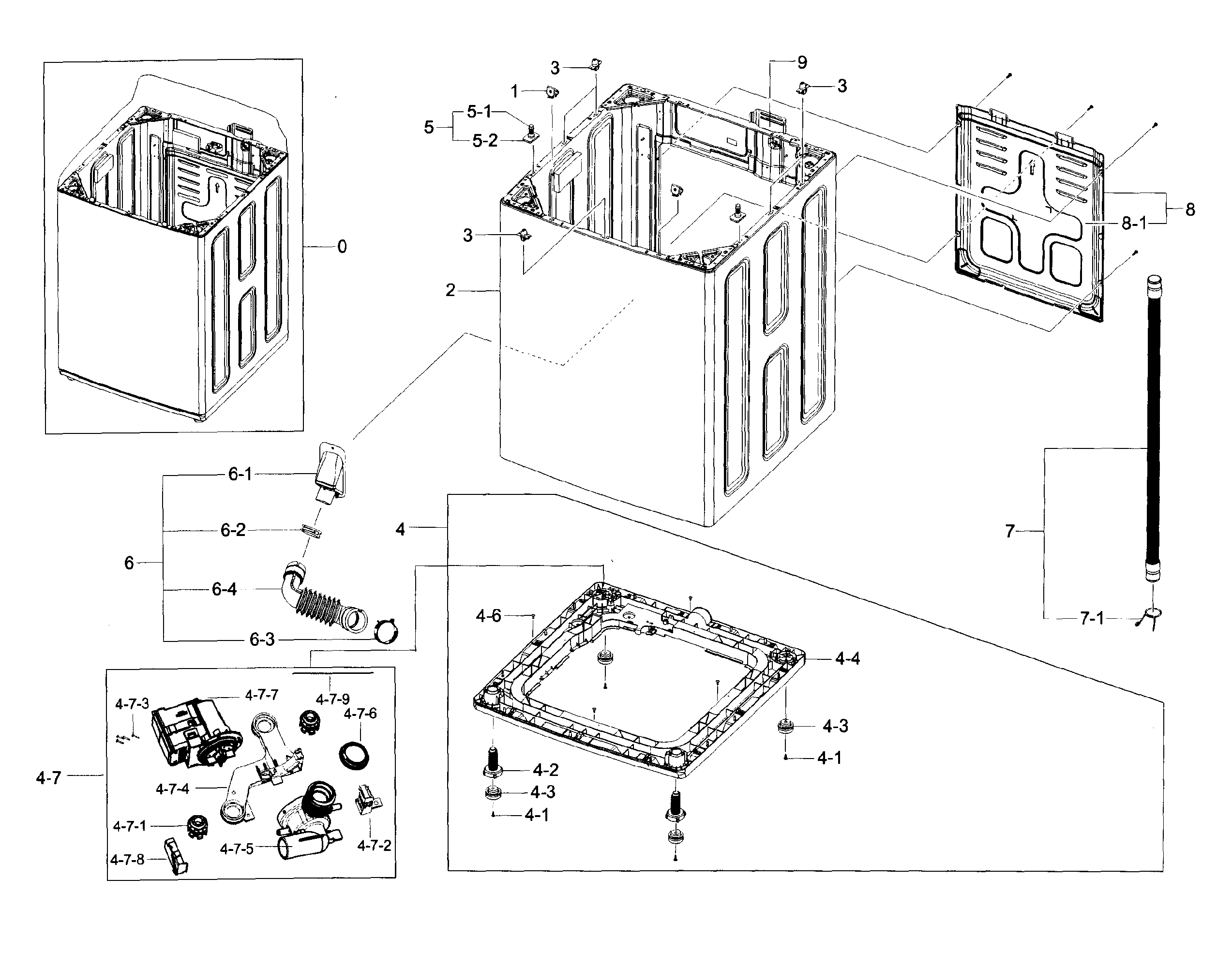 Frame assy