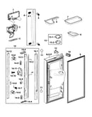 Refrigerator door l